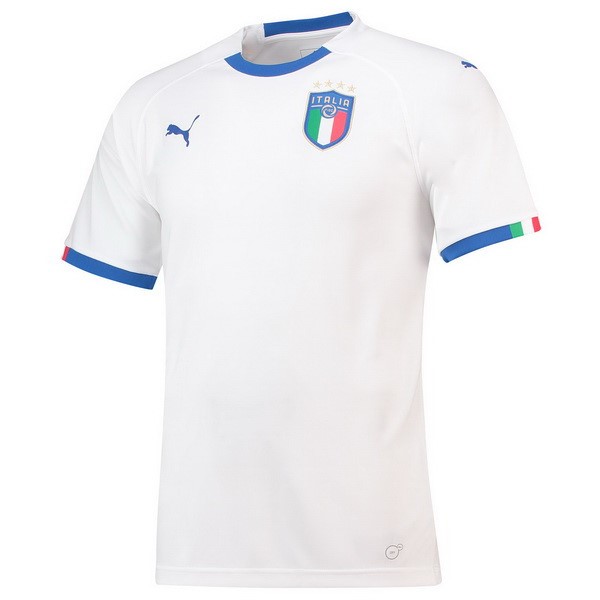 Camiseta Italia 2ª 2018 Blanco